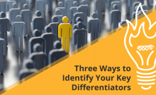 Ways to identify key differentiators for your startup